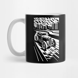 surreal car poster Mug